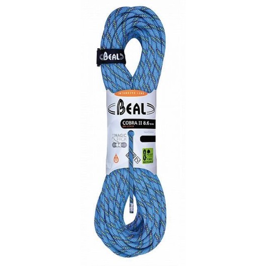 CORDE DYNAMIQUE BEAL COBRA II 8.6 mm UNICORE - DRY COVER