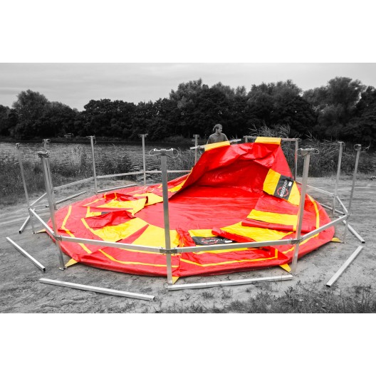 RESERVOIR TEMPORAIRE OUVERT AVEC ARMATURE METALLIQUE