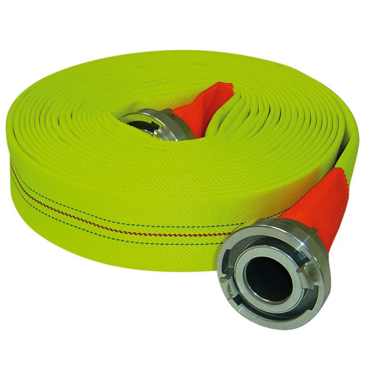 TUYAU INCENDIE FLAMMENFLEX JAUNE FLUO