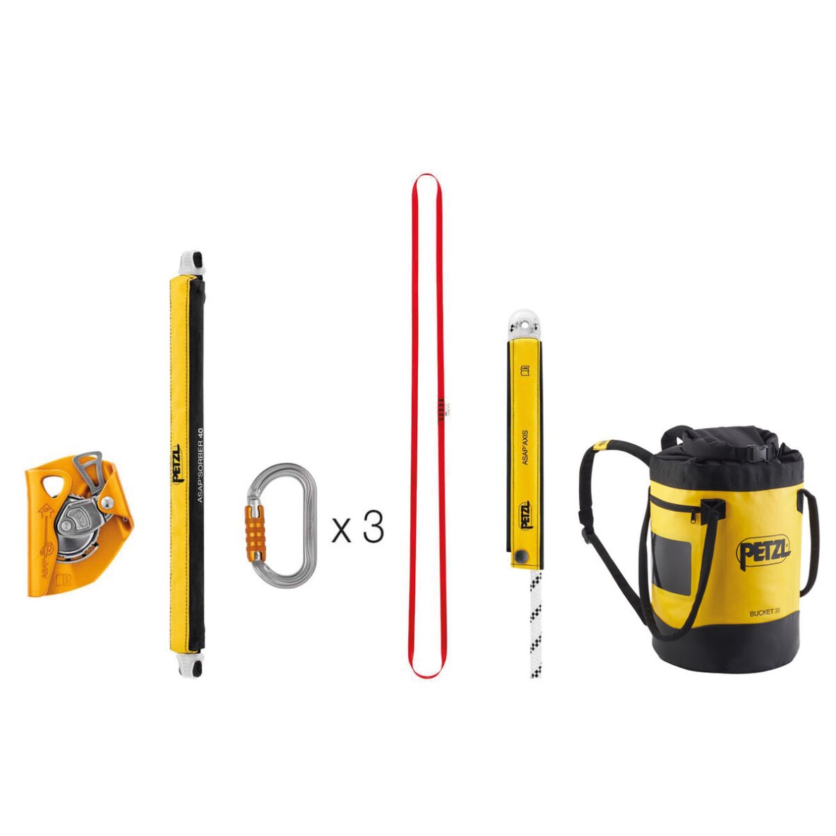 KIT PETZL ASAP VERTICAL LIFELINE
