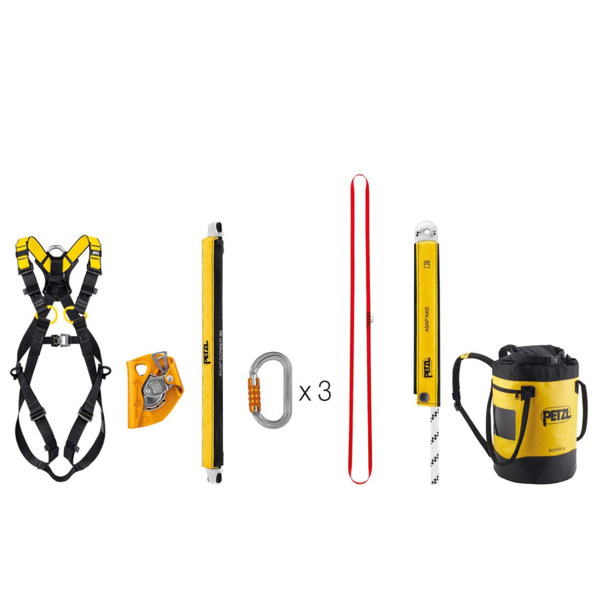KIT PETZL ASAP FALL ARREST KIT