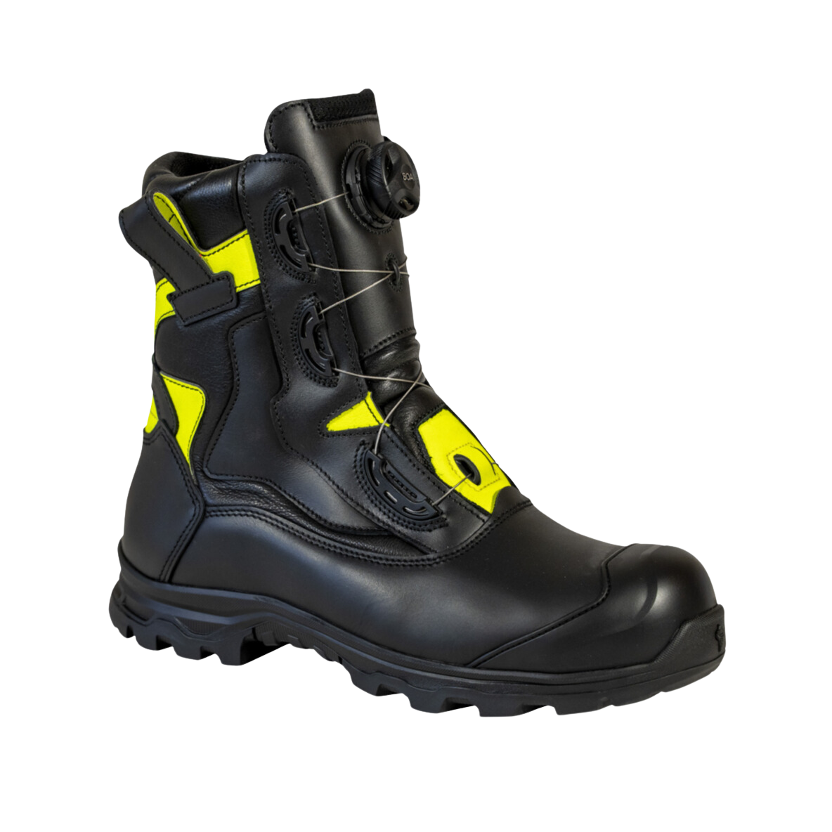 BOTTES A LACETS SAPEURS-POMPIERS CUIR LOXO