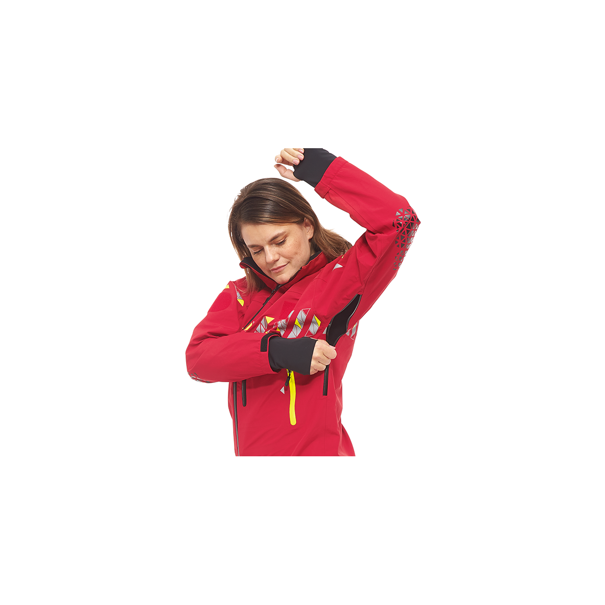 VESTE TECHNIQUE 3 LAYER COURANT ARK ROUGE