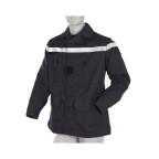 VESTE SP F1 ARAMIDE VISCOSE MARINE AVEC BANDE RETRO MARINE