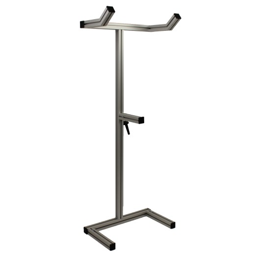 SUPPORT METALLIQUE POUR MANNEQUIN DEBOUT OU COUCHE