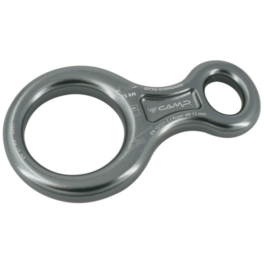 DESCENDEUR EN HUIT CLASSIQUE GRIS 25KN