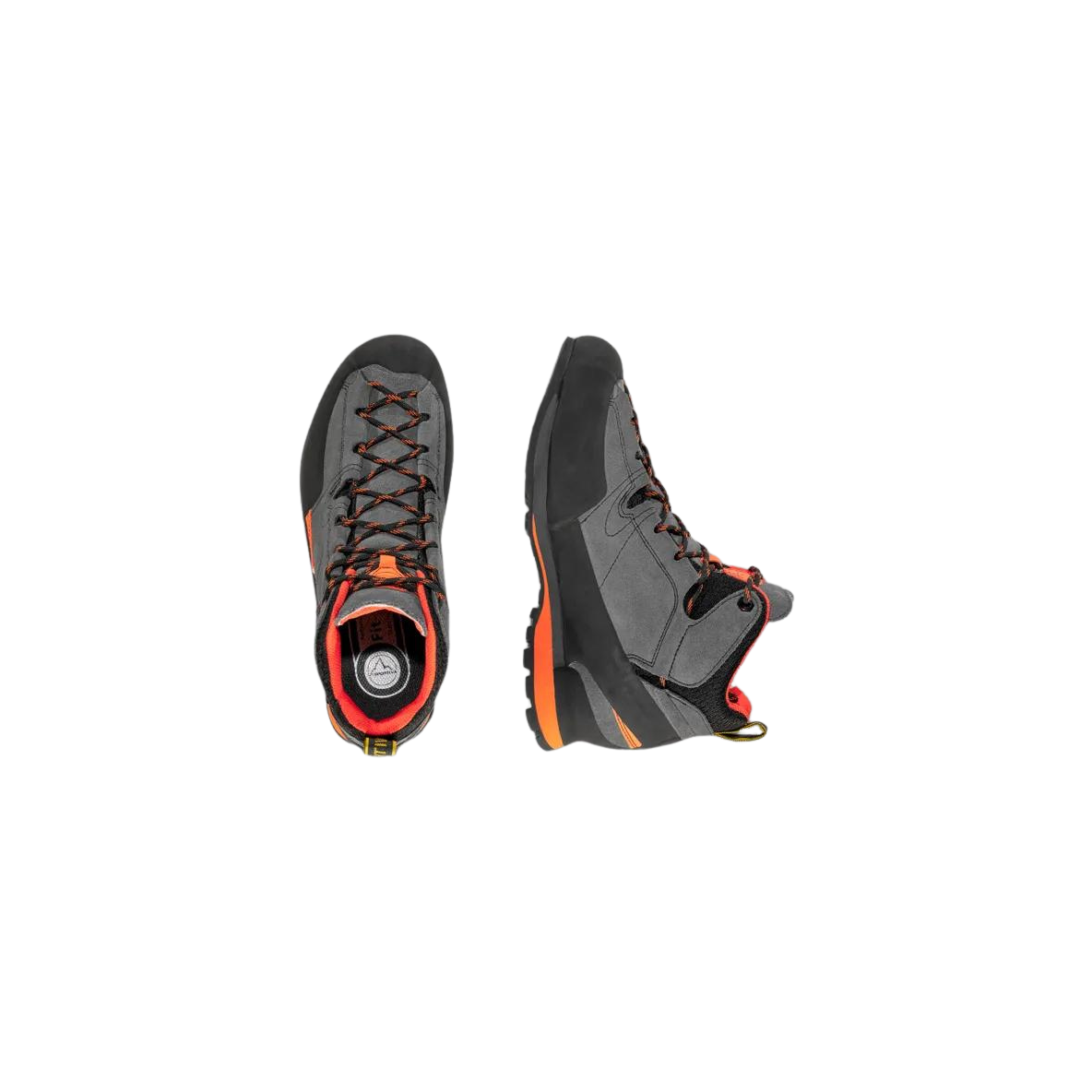 CHAUSSURE MONTAGNE BOULDER X MID CARBON/FLAME