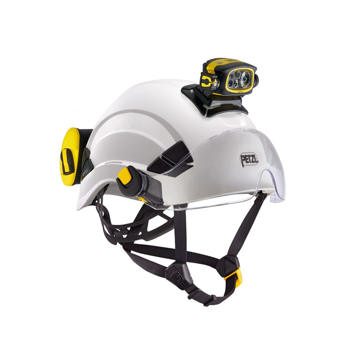 FIXATIONS FRONTALE SUR CASQUE PETZL PRO DADAPT