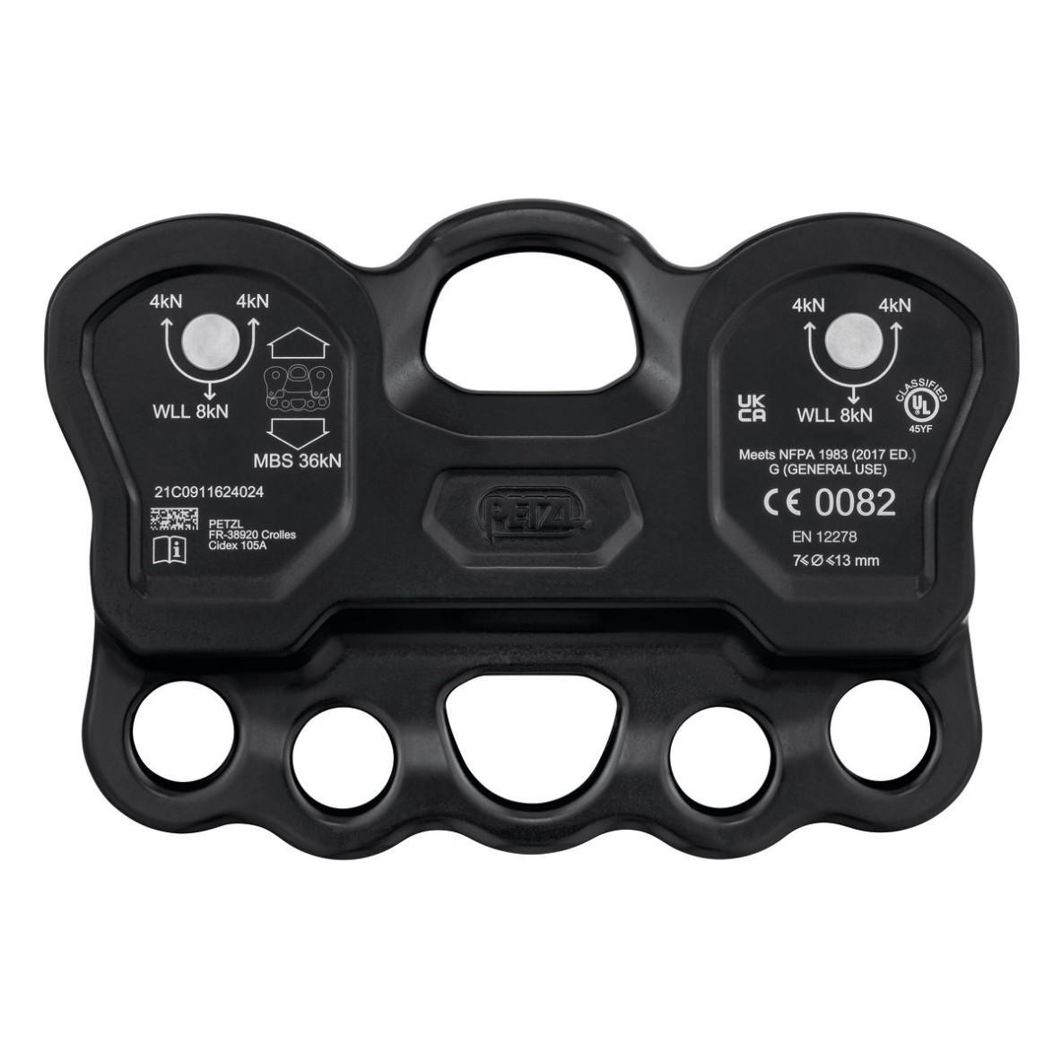 POULIE DE DEPLACEMENT SUR TYROLIENNE PETZL REEVE