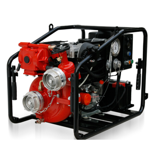 MOTOPOMPE INCENDIE DIESEL ZL600D ALUMINIUM / AMORCAGE AUTOMATIQUE ET RACCORDS