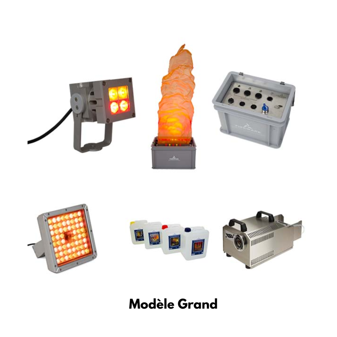 ENSEMBLE DE SIMULATION PANDORA 230 PETIT/MOYEN/GRAND