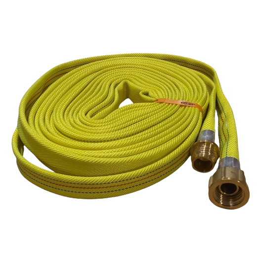 TUYAU INCENDIE FLAMMENFLEX JAUNE FLUO