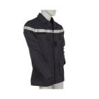 VESTE SP F1 ARAMIDE VISCOSE MARINE AVEC BANDE RETRO MARINE