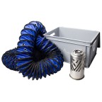 GAINE PERFOREE AVEC ADAPTATEUR STORZ POUR MACHINE A FUMEE