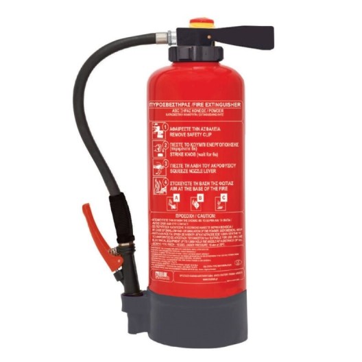 EXTINCTEUR POUDRE 9 KG 43A 233BC PRESSION AUXILIAIRE CE NF EN3-7