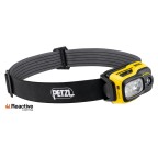 LAMPE FRONTALE PETZL SWIFT RL NOIR/JAUNE