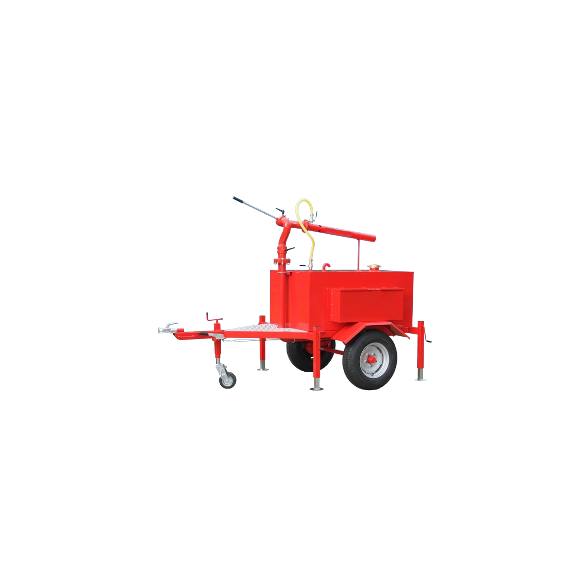 UNITE TRACTABLE DE MOUSSE 200L AVEC LANCE MONITOR 2000L/MIN