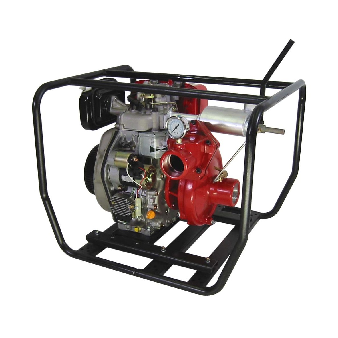 MOTOPOMPE INCENDIE DIESEL RIVERSIDE FP25YE AVEC RACCORDS