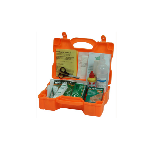 TROUSSE DE SECOURS 10 PERSONNES PS AVEC CROIX VERTE