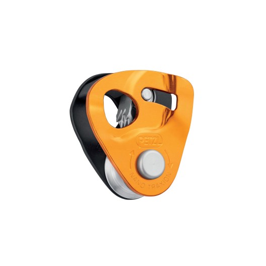 POULIE BLOQUEUR NANO TRAXION NOIRE ULTRA LEGERE HAUT RENDEMENT PETZL