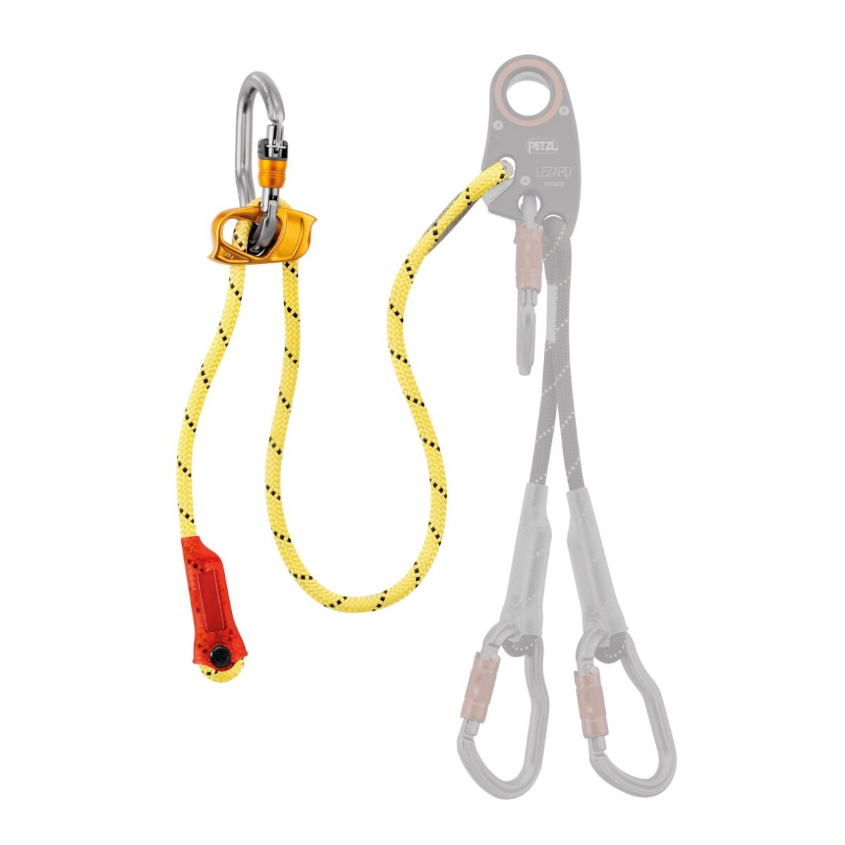 LONGE DE RECHANGE POUR INTERFACE D'HELITREUILLAGE LEZARD PETZL