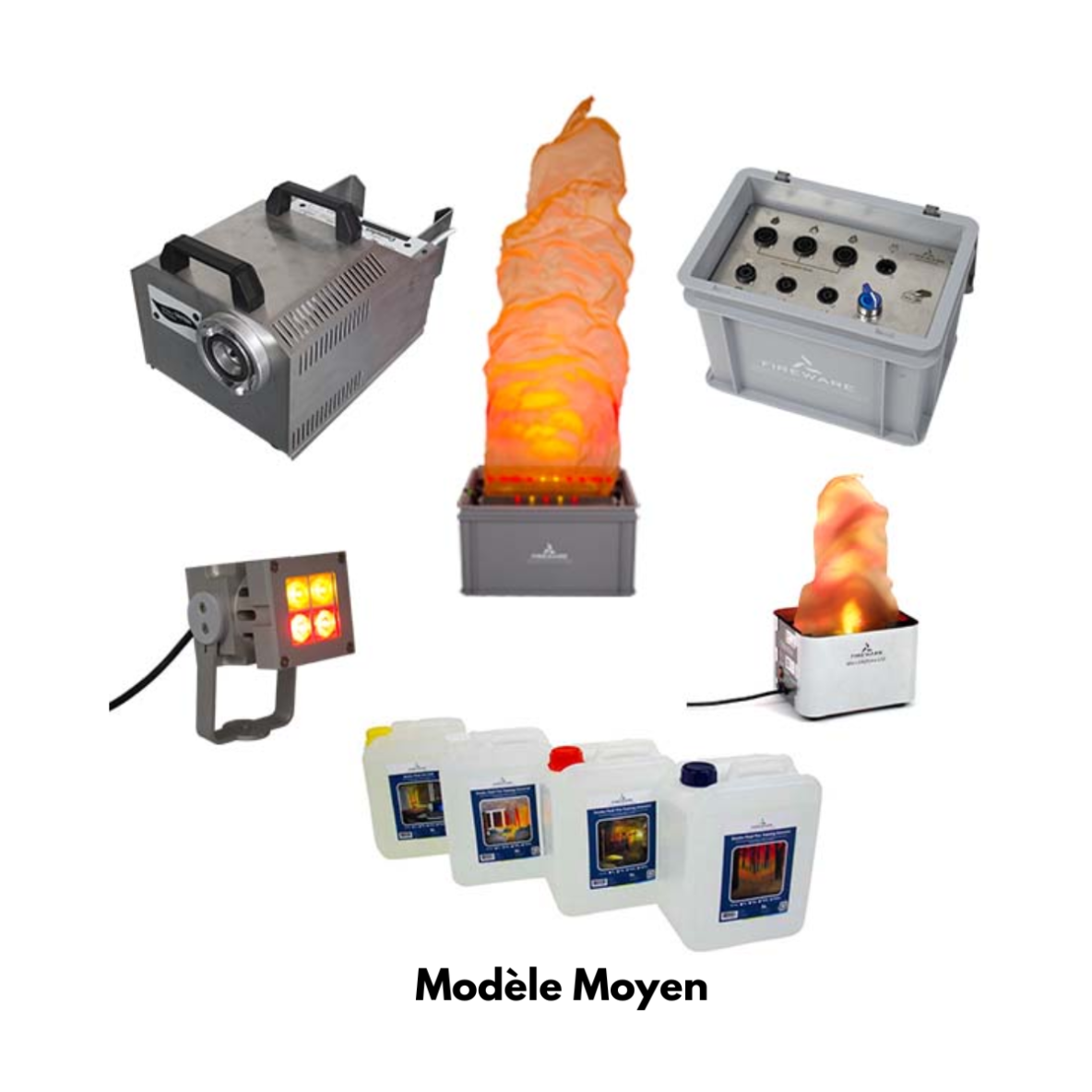 ENSEMBLE DE SIMULATION PANDORA 230 PETIT/MOYEN/GRAND