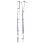 ECHELLE ALUMINIUM A CROCHETS ALU AD 4.30 M