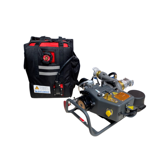 MOTOPOMPE FEUX DE FORETS AESIR VORTEX P7M ALL1 KIT SUR CLAIE DE PORTAGE