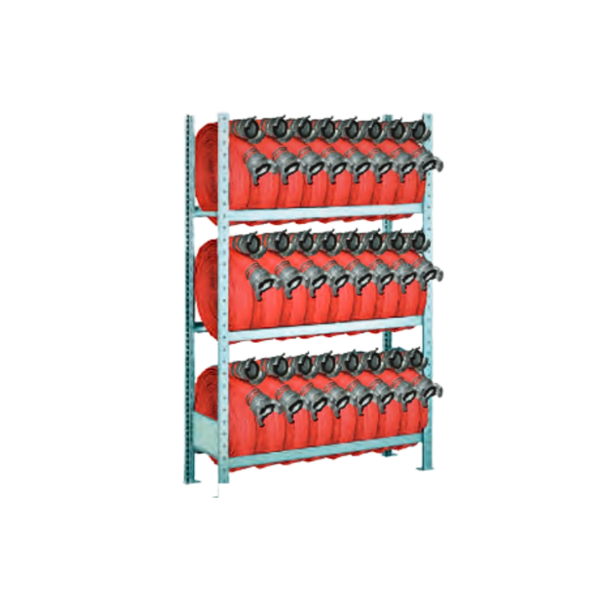 ETAGERE POUR TUYAUX INCENDIE DN 20/45/70 MM