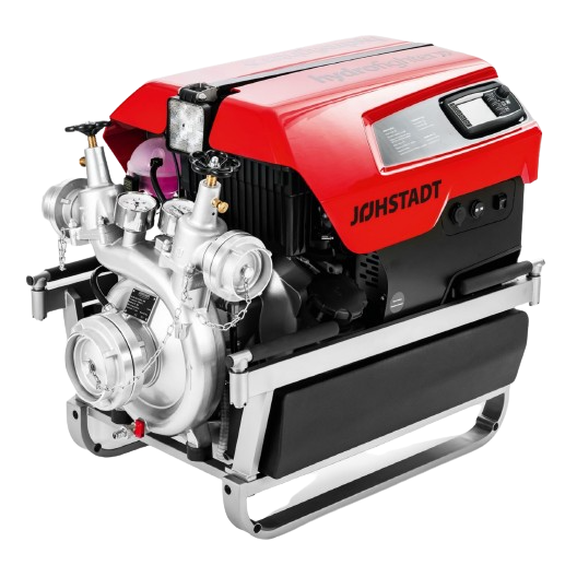 MOTOPOMPE INCENDIE ESSENCE HYDROFIGHTER 2000L/MIN A 10 BAR AVEC RACCORDS