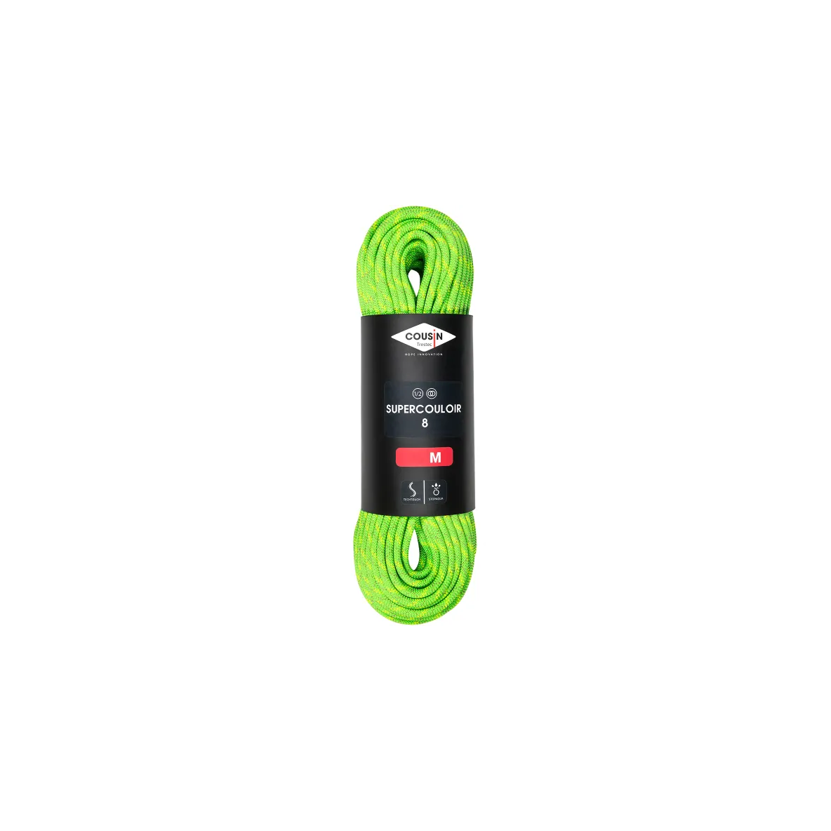 CORDE D'ALPINISME SUPERCOULOIR 8.0MM COUSIN