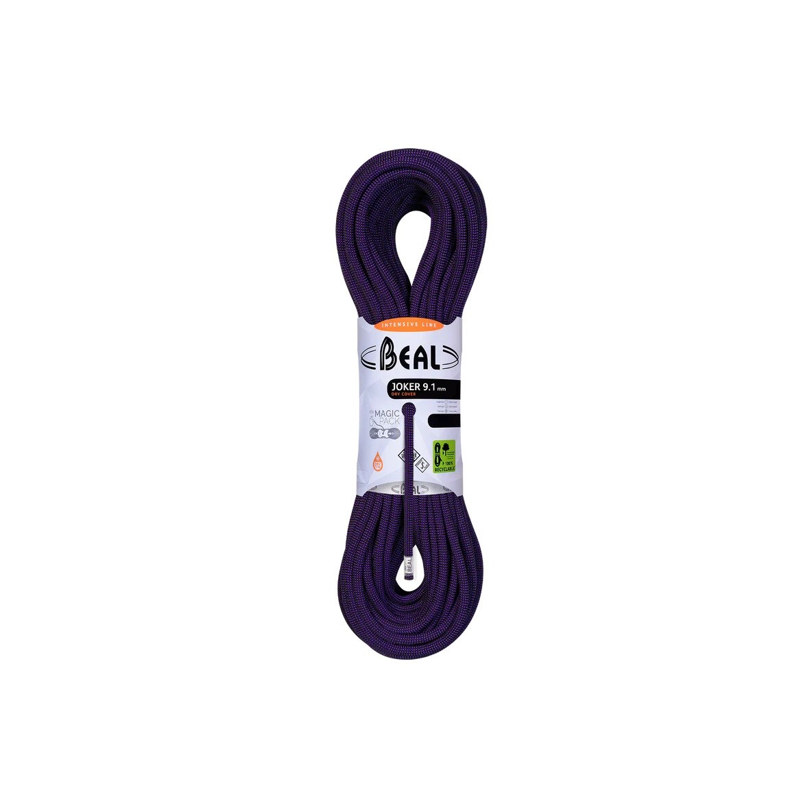 CORDE DYNAMIQUE JOKER 9.1 MM UNICORE - DRY COVER