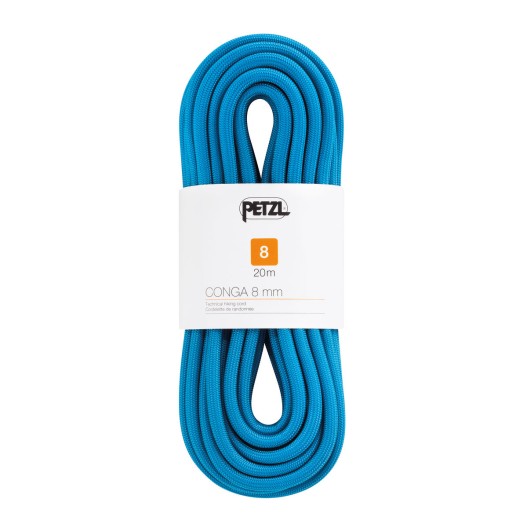 CORDE PETZL CONGA BLEU 8 MM