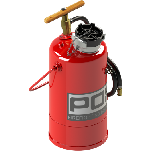 SEAU POMPE "SAPEURS POMPIERS" ALUMINIUM