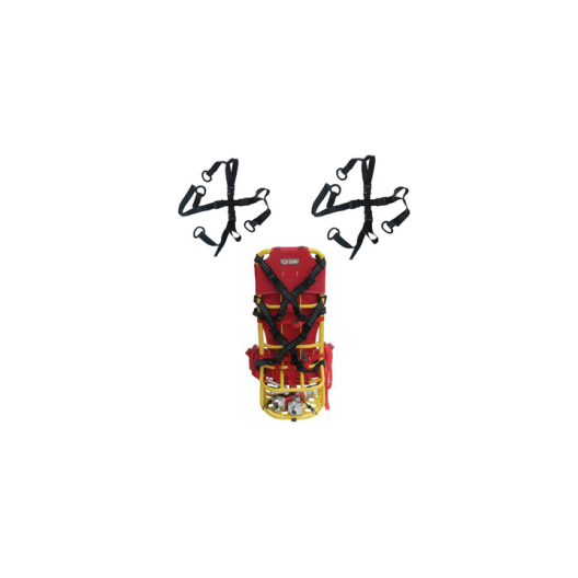 SANGLES DE FIXATION POUR CLAIE G4/SHERPA / LE JEU DE 2