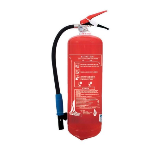 EXTINCTEUR EAU ADDIT. 9 L. 21A 233B PRESSION PERMANENTE CE NF EN3-7