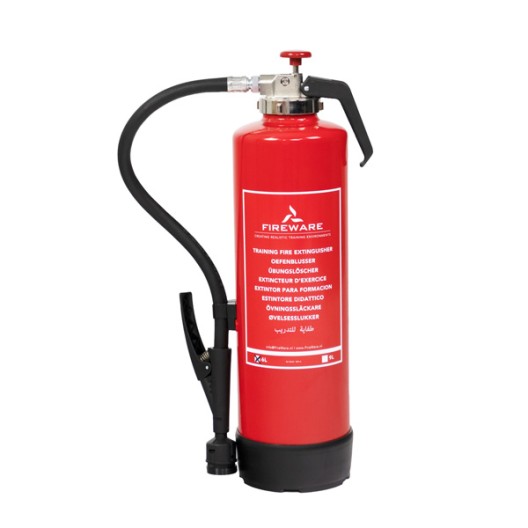 EXTINCTEUR DE FORMATION APOLLO AVEC BOUTON 6 L PRESSION AUXILIAIRE
