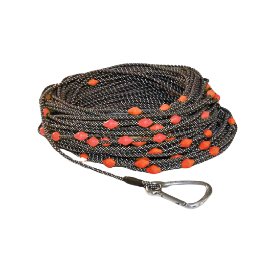 LIGNE GUIDE 4MM  PERLES ET DISTANCE TOUS LES 20M