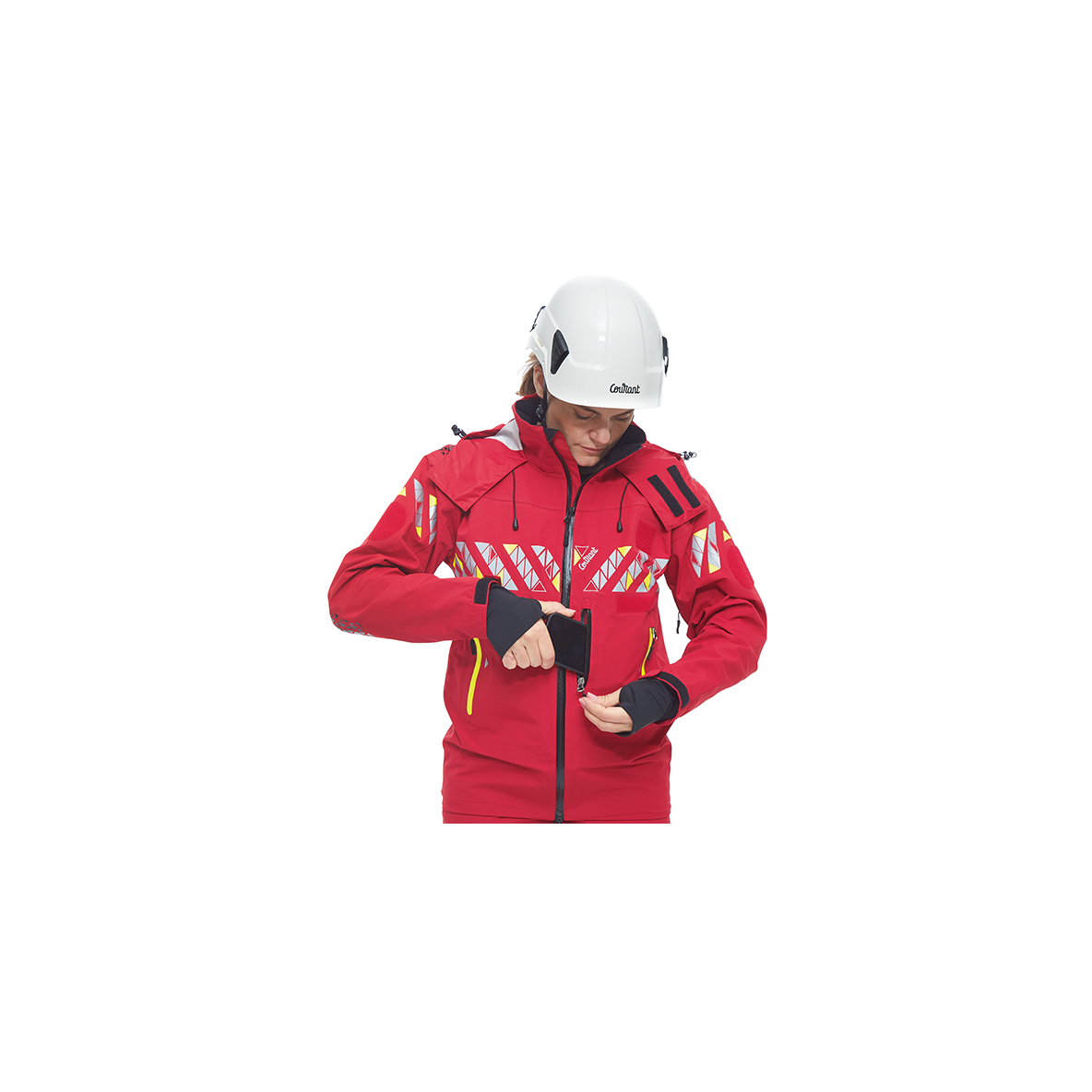 VESTE TECHNIQUE 3 LAYER COURANT ARK ROUGE