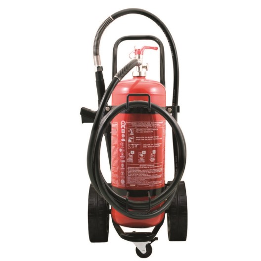 EXTINCTEUR POUDRE 100 KG ABC 40% CE / EN