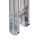 ECHELLE ALUMINIUM PLIABLE A CROCHETS ALU AD 4.30 M