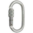 MOUSQUETON ACIER CAMP OVAL PRO LOCK ACIER A VIS