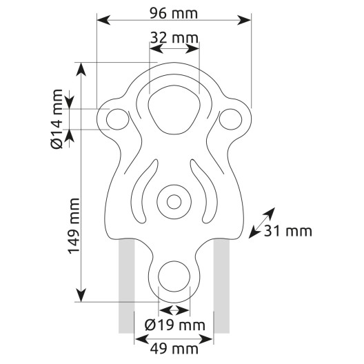 POULIE CAMP NAIAD PRO ROULEMENT