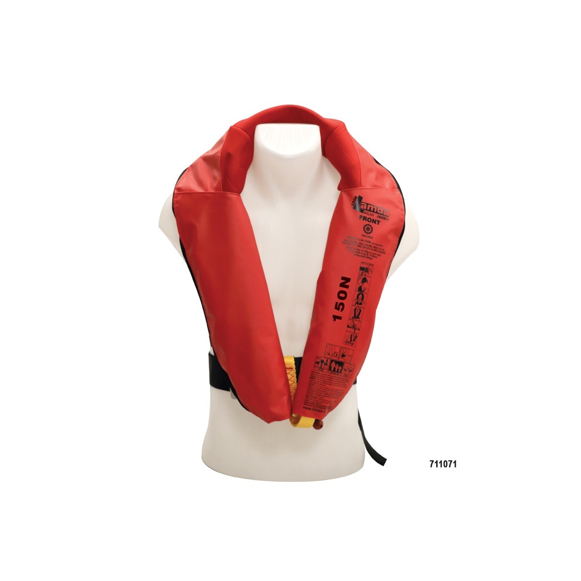 GILET DE SAUVETAGE LAMDA 150 N SOLAS MED