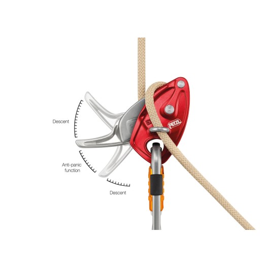 EVACUATEUR PETZL EXO AP HOOK 15M