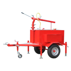 UNITE TRACTABLE DE MOUSSE 200L AVEC LANCE MONITOR 2000L/MIN