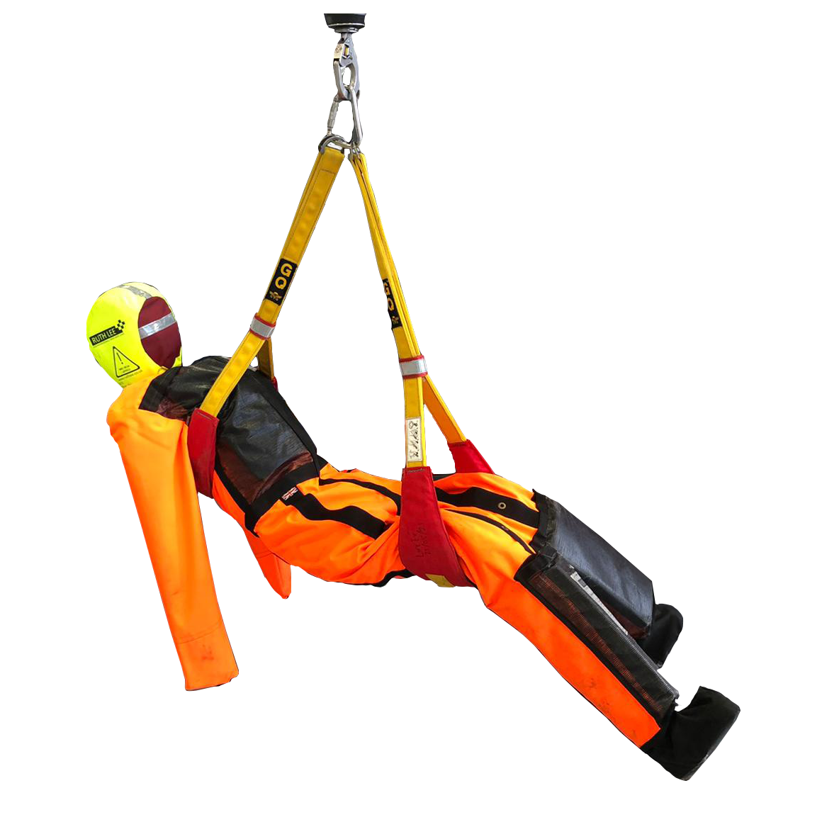 MANNEQUIN D'ENTRAINEMENT AU SAUVETAGE AQUATIQUE HELITREUILLABLE