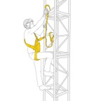 KIT PETZL ABSORBICA-Y FALL ARREST