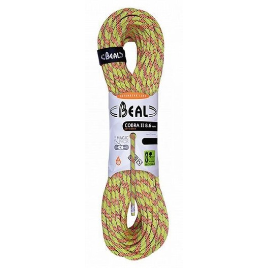 CORDE DYNAMIQUE BEAL COBRA II 8.6 mm UNICORE - DRY COVER