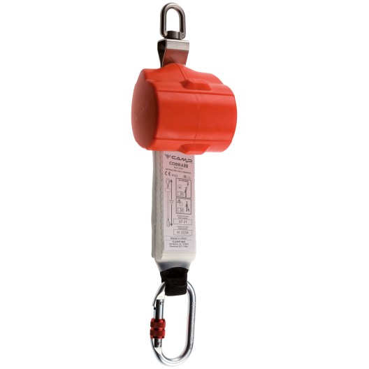 ANTICHUTE A RAPPEL AUTOMATIQUE COBRA SANGLE 2 METRES